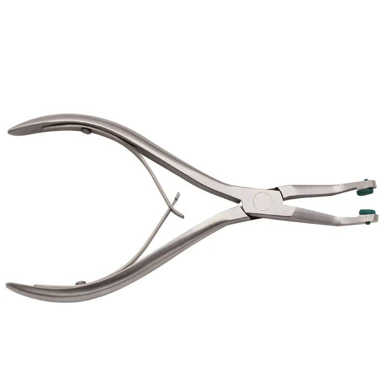 Dental Stainless Steel Crown Plier Remover with Green Rubber Tipped Durable Dentistry Dental Tools
Dental Stainless Steel Crown Plier Remover with Green Rubber Tipped Durable Dentistry Dental Tools