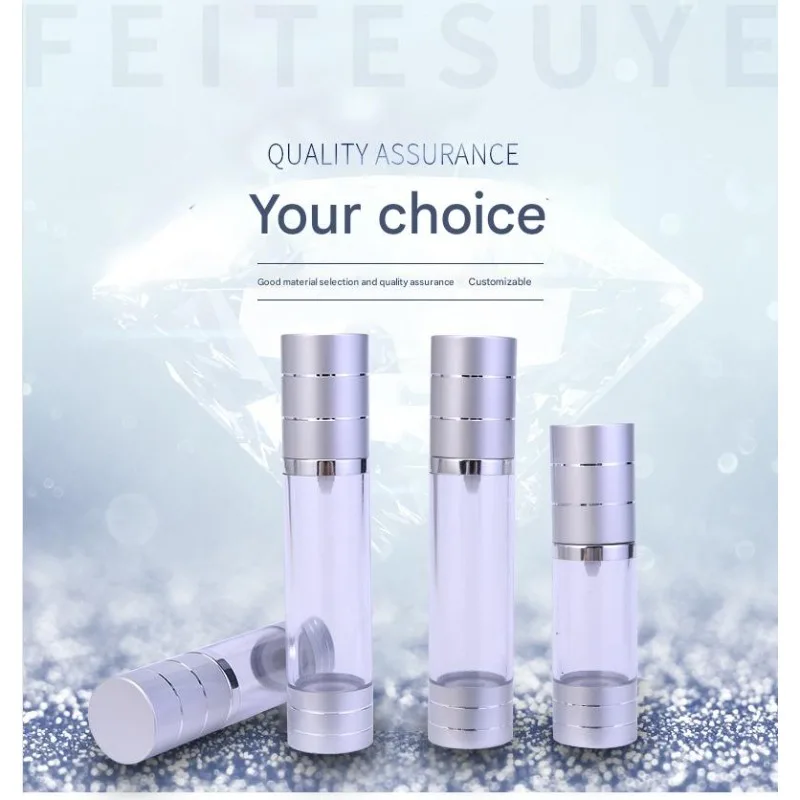10-100ml Aluminum-Shell Vacuum Pump Bottles | Factory Supply Cosmetic Packaging with Screw Thread
10-100ml Aluminum-Shell Vacuum Pump Bottles | Factory Supply Cosmetic Packaging with Screw Thread