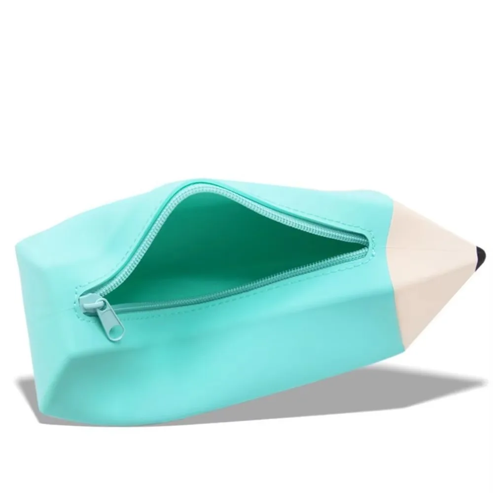 Easy To Clean Silicone Pencil Case Convenient Carry Soft Material Pencil Shape Bag Zipper Closure Waterproof Soft Pencil Case
Easy To Clean Silicone Pencil Case Convenient Carry Soft Material Pencil Shape Bag Zipper Closure Waterproof Soft Pencil Case