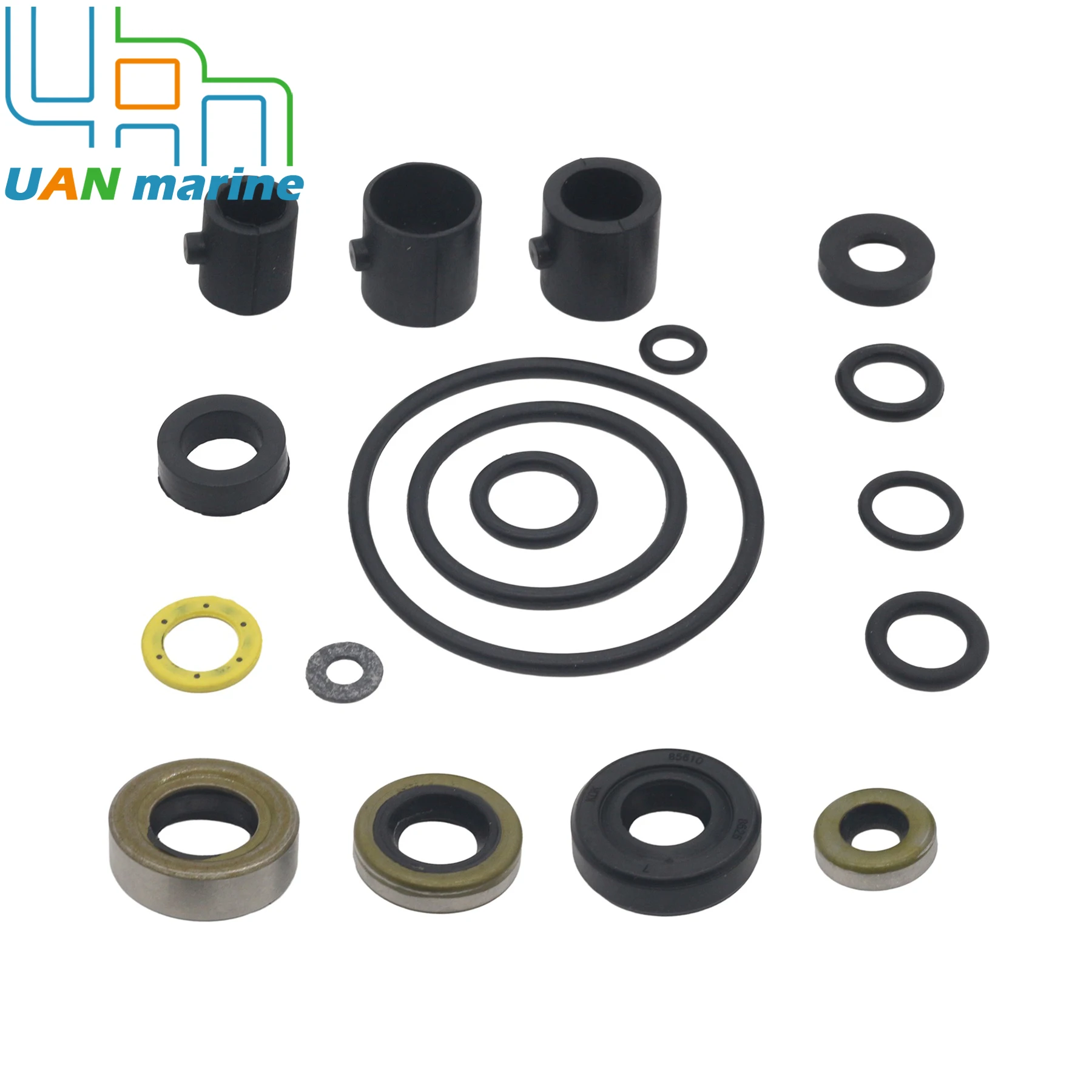 Outboard Lower Unit Seal Kit Compatible with Mercury 3.9 4 4.5 6 7.5 8 9.8 HP Engines Parts Replaces 26-77066A1 Sierra 18-2628
Outboard Lower Unit Seal Kit Compatible with Mercury 3.9 4 4.5 6 7.5 8 9.8 HP Engines Parts Replaces 26-77066A1 Sierra 18-2628