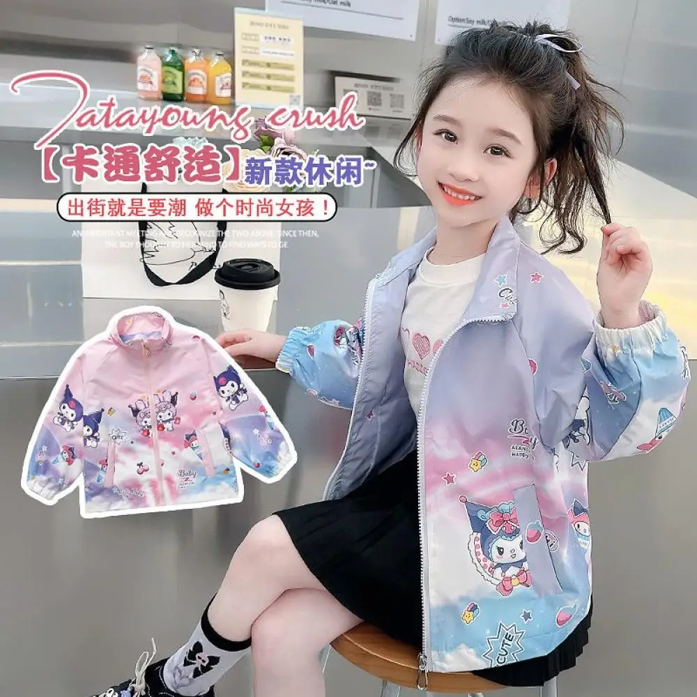 Kawaii Sanrio детское спортивное повседневное пальто с рисунком аниме Куроми куртка для девочек детские топы весенне-осенняя детская одежда подарок
Kawaii Sanrio детское спортивное повседневное пальто с рисунком аниме Куроми куртка для девочек детские топы весенне-осенняя детская одежда подарок