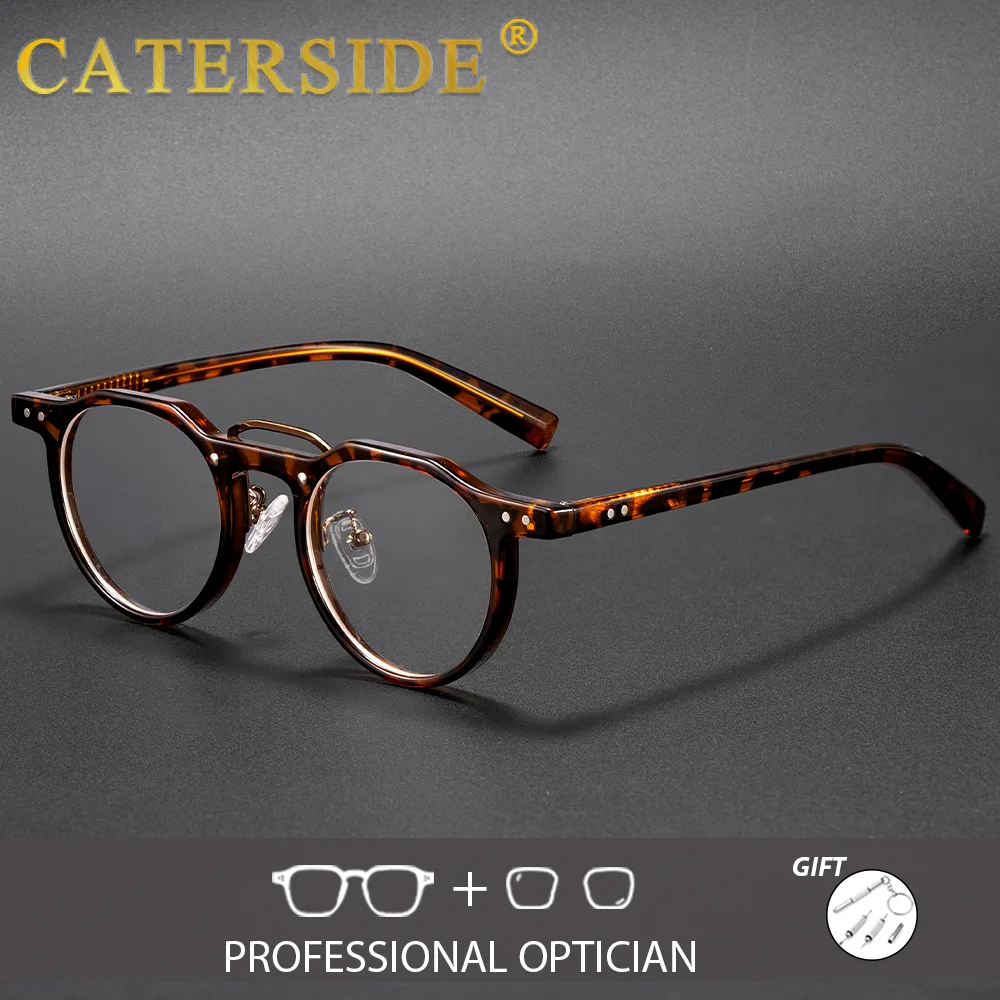 CATERSIDE новые классические мужские оптические очки на заказ с круглыми линзами, очки по рецепту, женские очки для чтения при близорукости в стиле ретро, панк
CATERSIDE новые классические мужские оптические очки на заказ с круглыми линзами, очки по рецепту, женские очки для чтения при близорукости в стиле ретро, панк