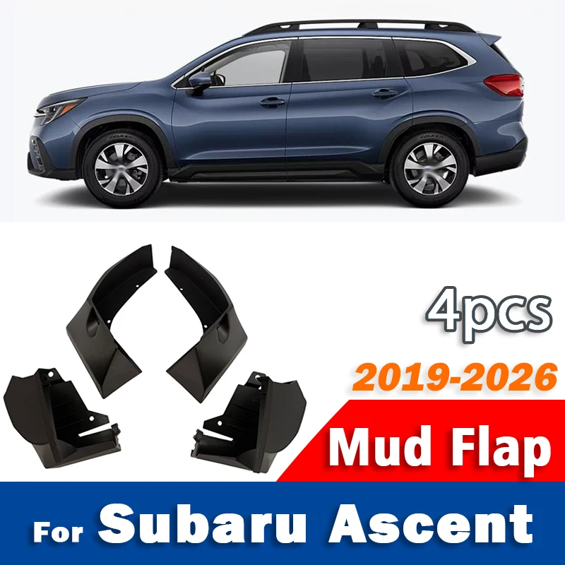 2019 2020 2021 2022-2026 FOR Subaru Ascent Mudguard Mudflaps Fender Mud Flap Guards Splash Mudguards Car Accessories 1 set 4pcs
2019 2020 2021 2022-2026 FOR Subaru Ascent Mudguard Mudflaps Fender Mud Flap Guards Splash Mudguards Car Accessories 1 set 4pcs