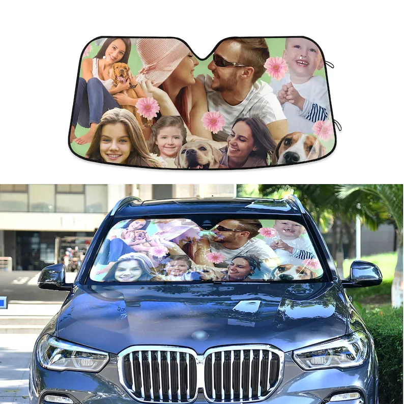 Custom Car Auto Sun Shade, Personalized Windshield Car Accessories, Auto Protector Window Visor Screen Decor, Custom Made Auto P
Custom Car Auto Sun Shade, Personalized Windshield Car Accessories, Auto Protector Window Visor Screen Decor, Custom Made Auto P