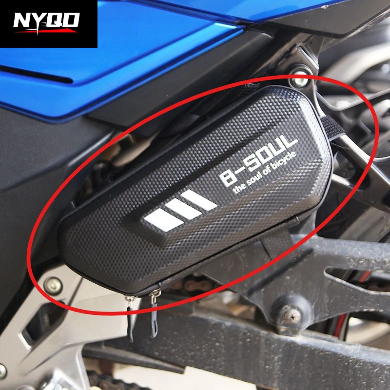 Motorcycle Side Bag Waterproof Hard Shell Big Capacity Bike Frame Bag Portable Motorbike Triangle Storage Bag Cycling Equipment
Motorcycle Side Bag Waterproof Hard Shell Big Capacity Bike Frame Bag Portable Motorbike Triangle Storage Bag Cycling Equipment