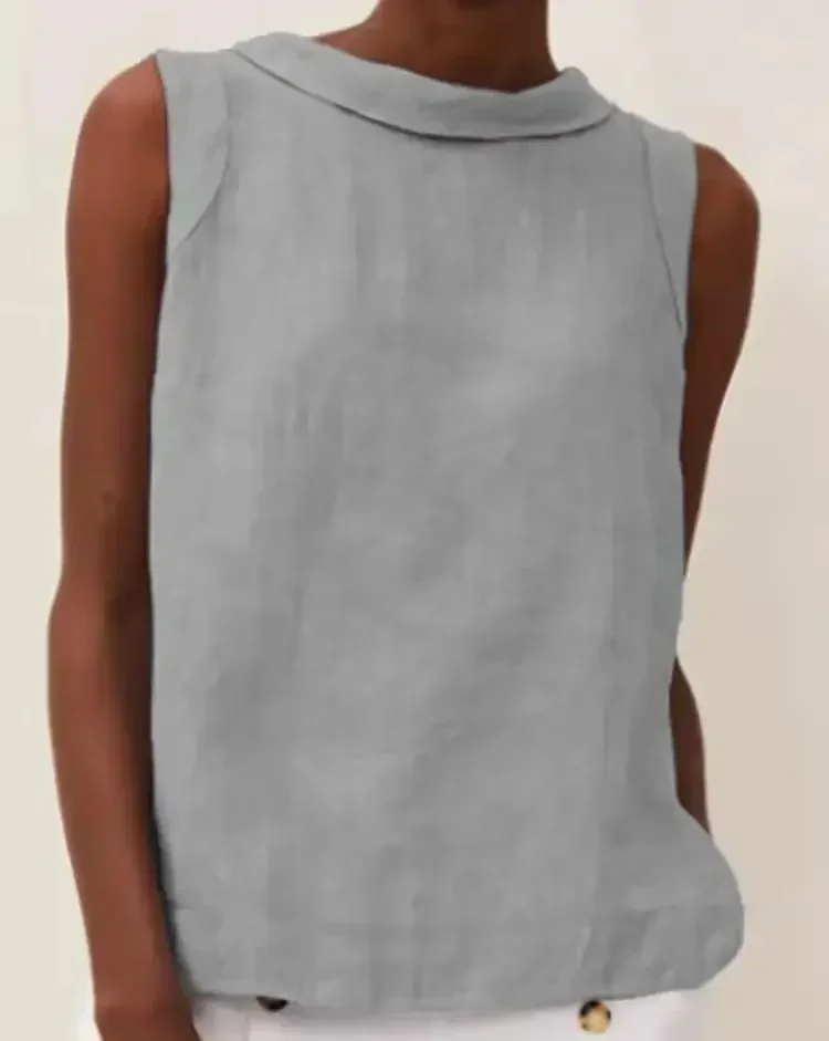 Spring Cotton Linen Women's Top White Sleeveless O-neck Casual Blouse Female Trendy Fashion Office Tops Ladies
Spring Cotton Linen Women's Top White Sleeveless O-neck Casual Blouse Female Trendy Fashion Office Tops Ladies
