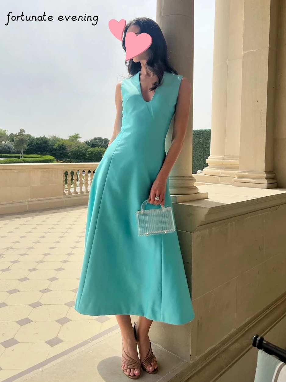 Fortunate Evening Elegant Vintage Sweet Green Summer V-Neck Ankle Length Formal Occasion Prom Dress Evening Party Gowns
Fortunate Evening Elegant Vintage Sweet Green Summer V-Neck Ankle Length Formal Occasion Prom Dress Evening Party Gowns