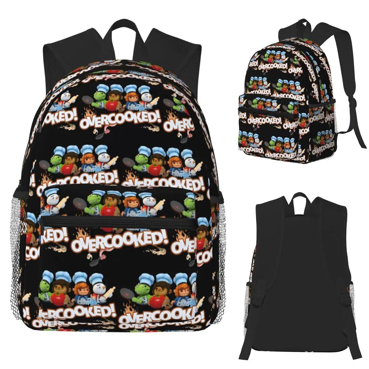 Overcooked Video Game Student Backpack School Bag Hiking Travel Daypack for Boys Girls Fashion Bookbag Shoulder Bags
Overcooked Video Game Student Backpack School Bag Hiking Travel Daypack for Boys Girls Fashion Bookbag Shoulder Bags
