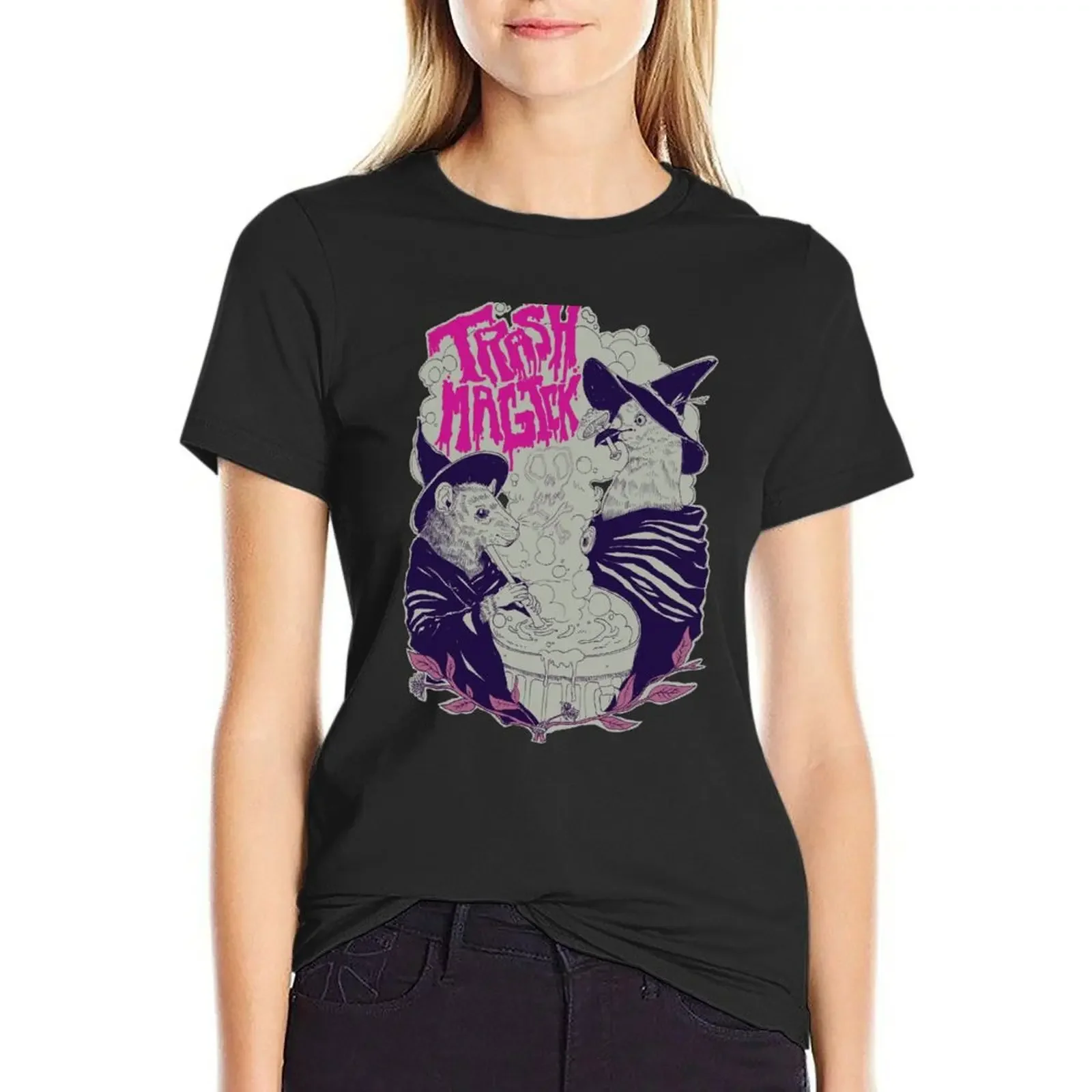 TRASH MAGICK T-Shirt heavyweights plain kawaii clothes new edition t shirts for Women
TRASH MAGICK T-Shirt heavyweights plain kawaii clothes new edition t shirts for Women