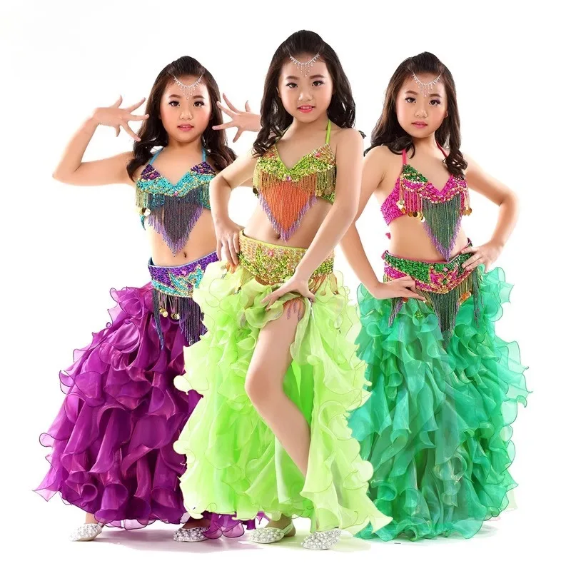 Customized Children's Special Belly Dance Dance Costumes Set for Kid Performance Costume Pearl Embroidered Fluffy Skirt
Customized Children's Special Belly Dance Dance Costumes Set for Kid Performance Costume Pearl Embroidered Fluffy Skirt