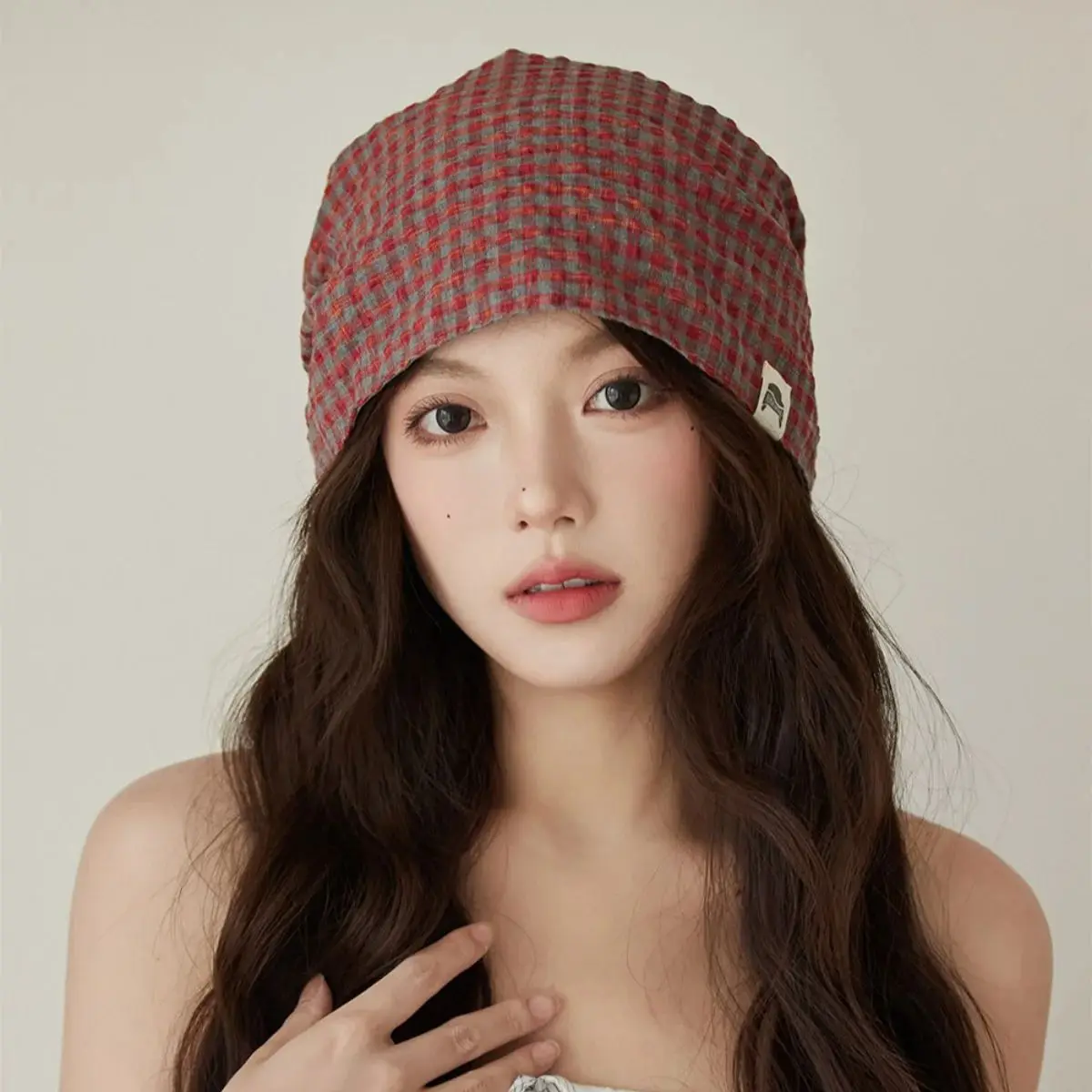 Retro Checked Beanie: Reversible, Pom-Pom Style, Soft Women’s Beanie
Retro Checked Beanie: Reversible, Pom-Pom Style, Soft Women’s Beanie
