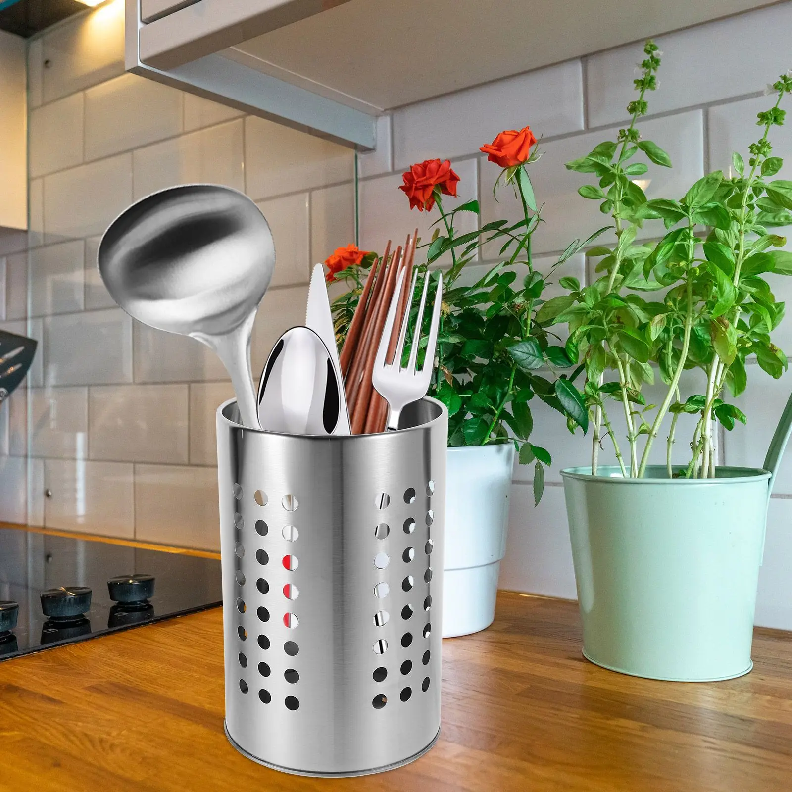 Draining Chopsticks Cage Cutlery Holders Kitchen Utensil Desktop Spoon Container Stainless Steel Fork Metal Silverware
Draining Chopsticks Cage Cutlery Holders Kitchen Utensil Desktop Spoon Container Stainless Steel Fork Metal Silverware