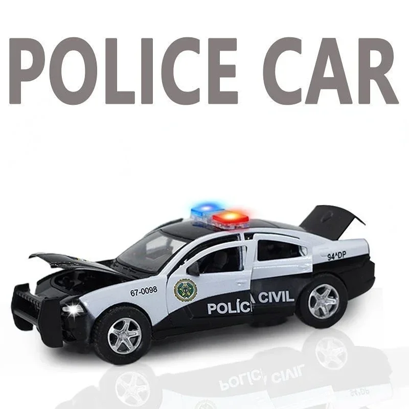 1:32 Alloy Dodge Charger Police Car Model Diecasts & Toy Vehicles Simulation Sound And Light Pull Back Collection Toys Kids Gift
1:32 Alloy Dodge Charger Police Car Model Diecasts & Toy Vehicles Simulation Sound And Light Pull Back Collection Toys Kids Gift