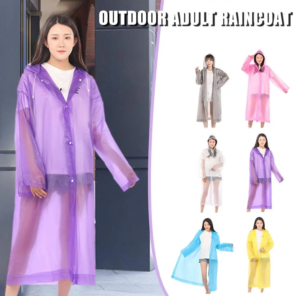 New Waterproof Raincoat Adult Travel Fashion Raincoats Portable Poncho Supplies Outdoor Reusable Clothing Rainwear Lightwei J8X3
New Waterproof Raincoat Adult Travel Fashion Raincoats Portable Poncho Supplies Outdoor Reusable Clothing Rainwear Lightwei J8X3