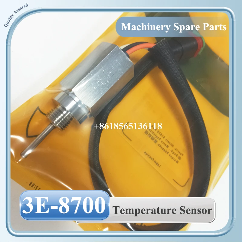 3E-8700 3E8700 Coolant Temperature Sensor for 3116 3126 3306 Engine 120H 140H 160H 980C Excavator Construction Machinery Parts
3E-8700 3E8700 Coolant Temperature Sensor for 3116 3126 3306 Engine 120H 140H 160H 980C Excavator Construction Machinery Parts