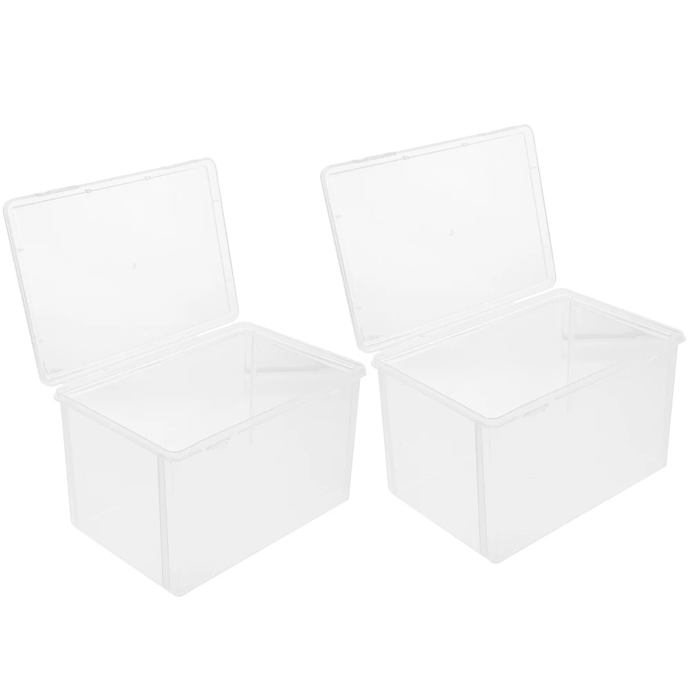 2pcs Leakproof Food Storage Boxes Refrigerator Fresh Keeping Container Clear Fridge Fruit Canister Sealing Box For Snacks Bread 
2pcs Leakproof Food Storage Boxes Refrigerator Fresh Keeping Container Clear Fridge Fruit Canister Sealing Box For Snacks Bread