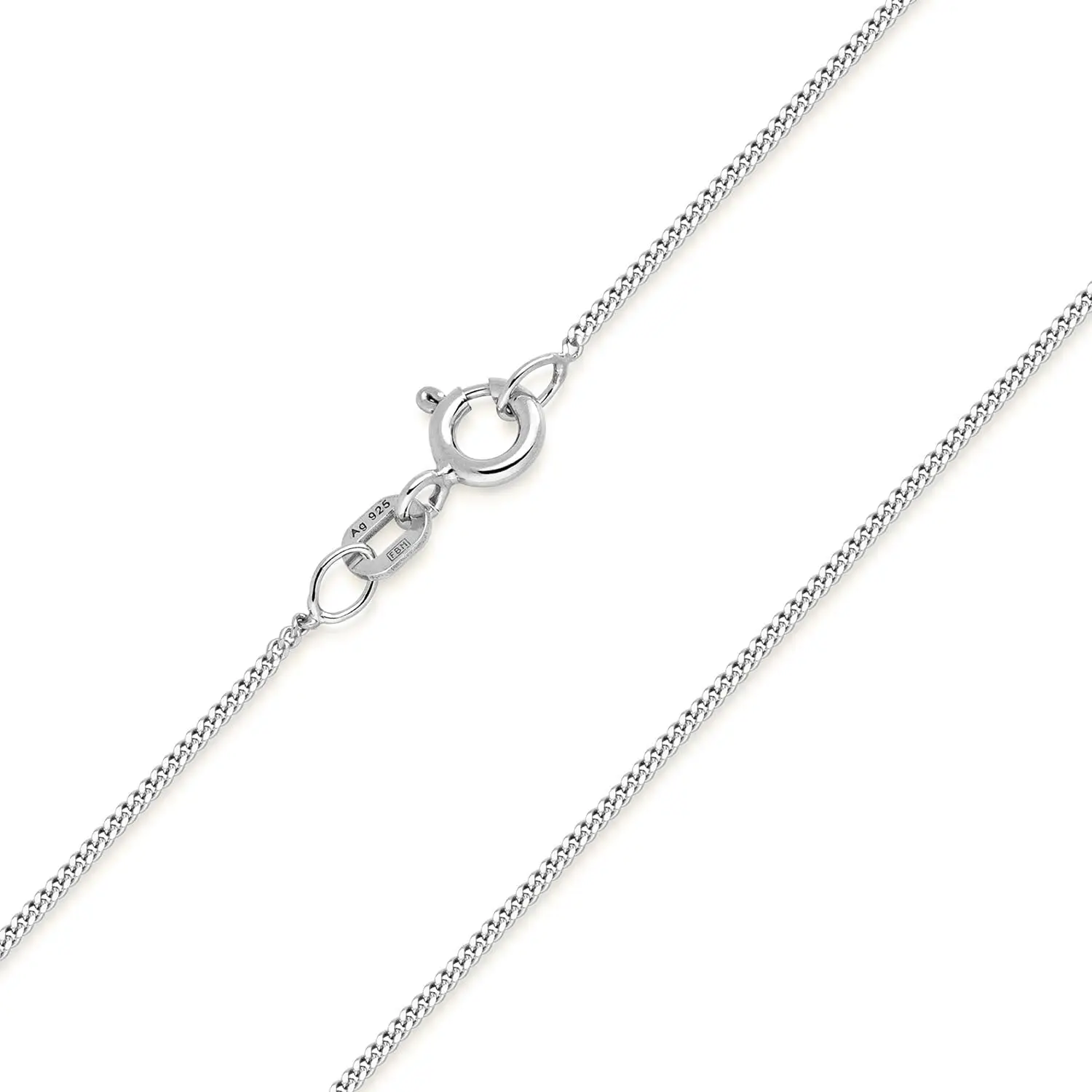 Materia Jewelry Fine 925 Silver Box Chain 1mm - Women's Necklace Silver in 40-120 cm Available # K32
Materia Jewelry Fine 925 Silver Box Chain 1mm - Women's Necklace Silver in 40-120 cm Available # K32