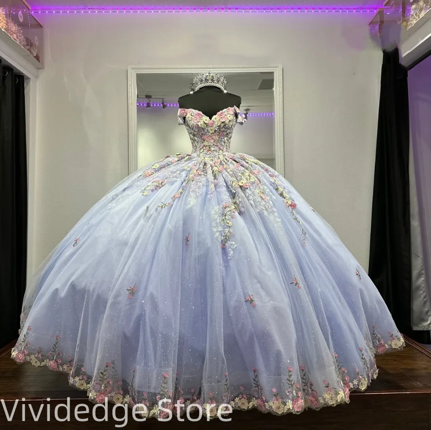 Lilac Purple Princess Strapless Lace-up Prom Dresses 15 Formal Occasion Quinceanera Dress Floral Embroidery Birthday Party
Lilac Purple Princess Strapless Lace-up Prom Dresses 15 Formal Occasion Quinceanera Dress Floral Embroidery Birthday Party