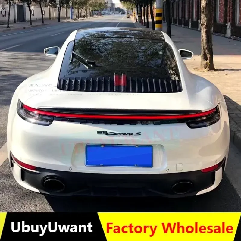 Задний спойлер из углеродного волокна для Porsche Carrera 2019 2020, задний спойлер для багажника, автомобильный Стайлинг
Задний спойлер из углеродного волокна для Porsche Carrera 2019 2020, задний спойлер для багажника, автомобильный Стайлинг