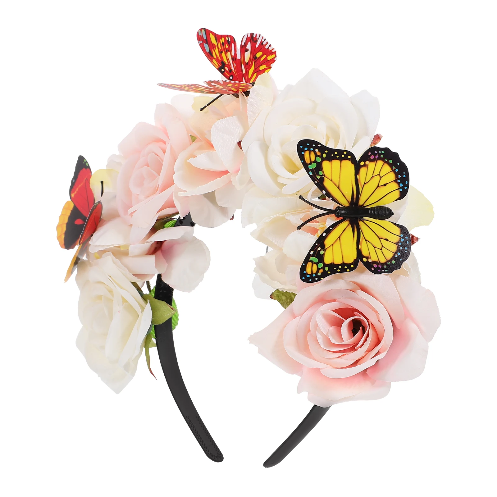 Artificial Flower Headband Floral Butterfly Hair Accessories Stretchable Design Wedding Prom Halloween Tea Party Women Headbands
Artificial Flower Headband Floral Butterfly Hair Accessories Stretchable Design Wedding Prom Halloween Tea Party Women Headbands