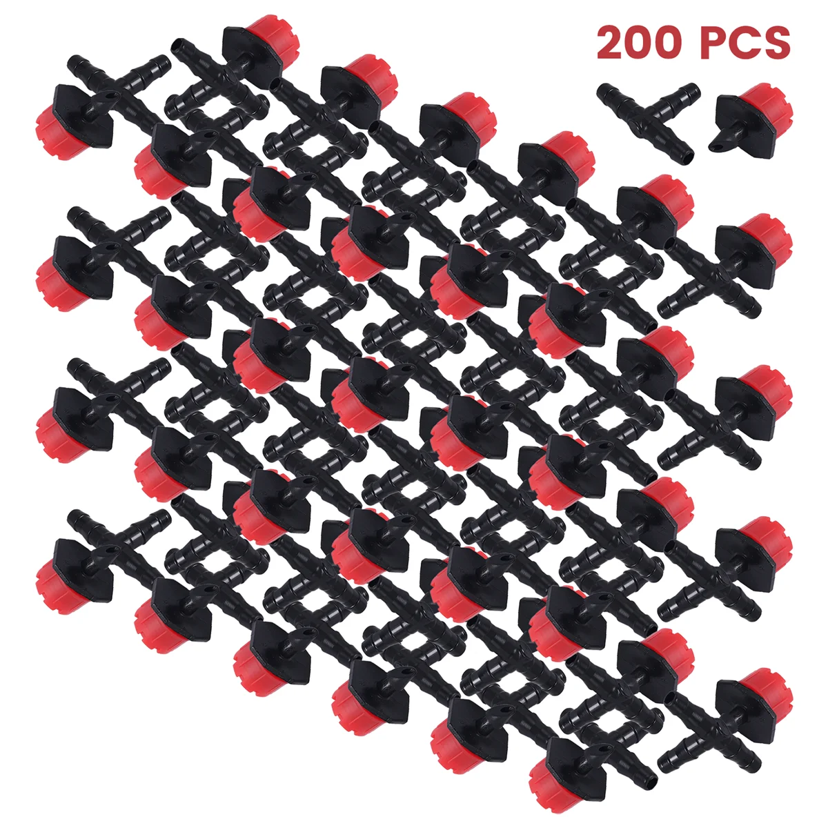200 Adjustable Irrigation Drippers with Drip Irrigation Kit for Garden Watering Fitting
200 Adjustable Irrigation Drippers with Drip Irrigation Kit for Garden Watering Fitting