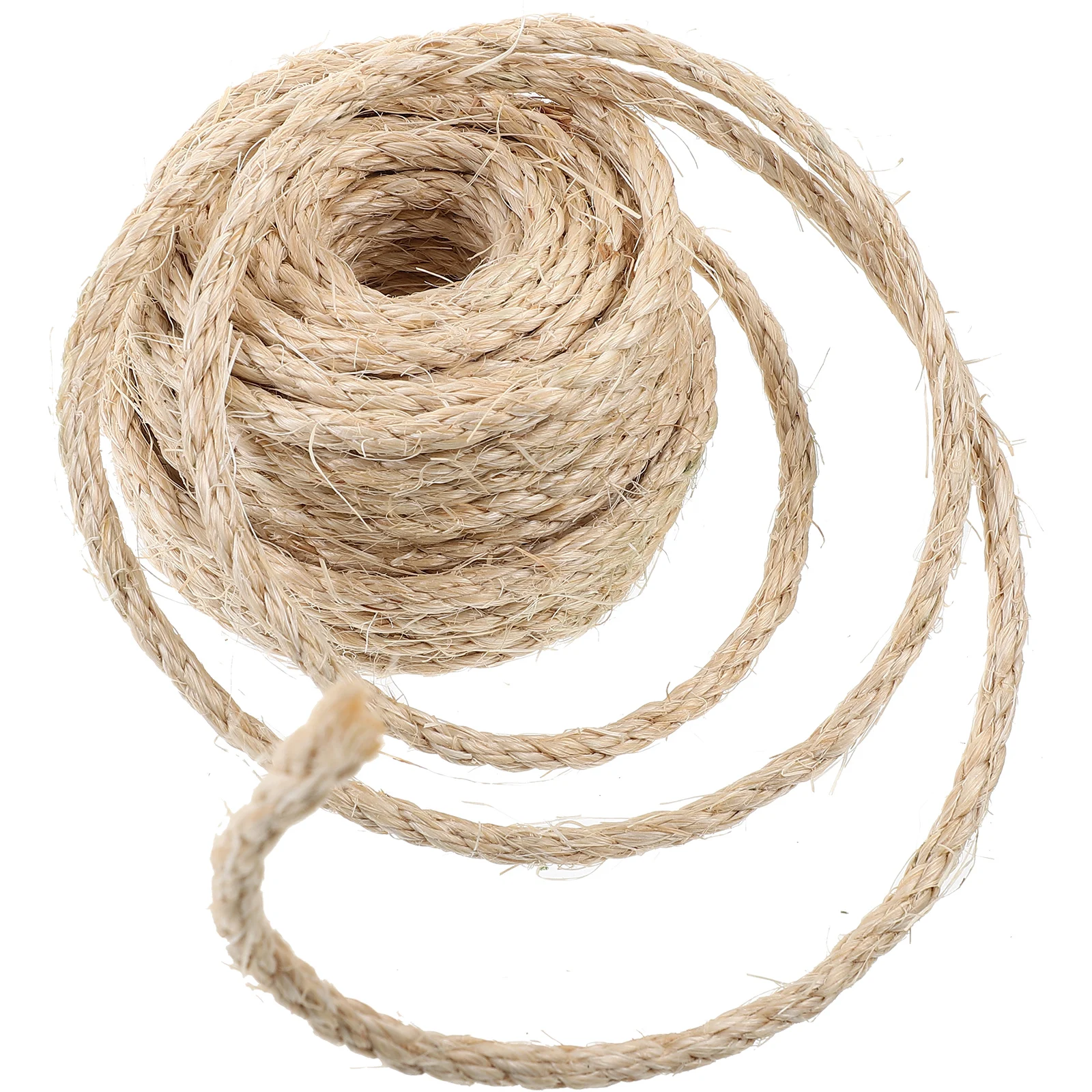 Sisal Rope 6mm x 10m Cat Scratching Post Replacement Durable Multi-function DIY Sturdy Wear-resistant Pet Supplies
Sisal Rope 6mm x 10m Cat Scratching Post Replacement Durable Multi-function DIY Sturdy Wear-resistant Pet Supplies