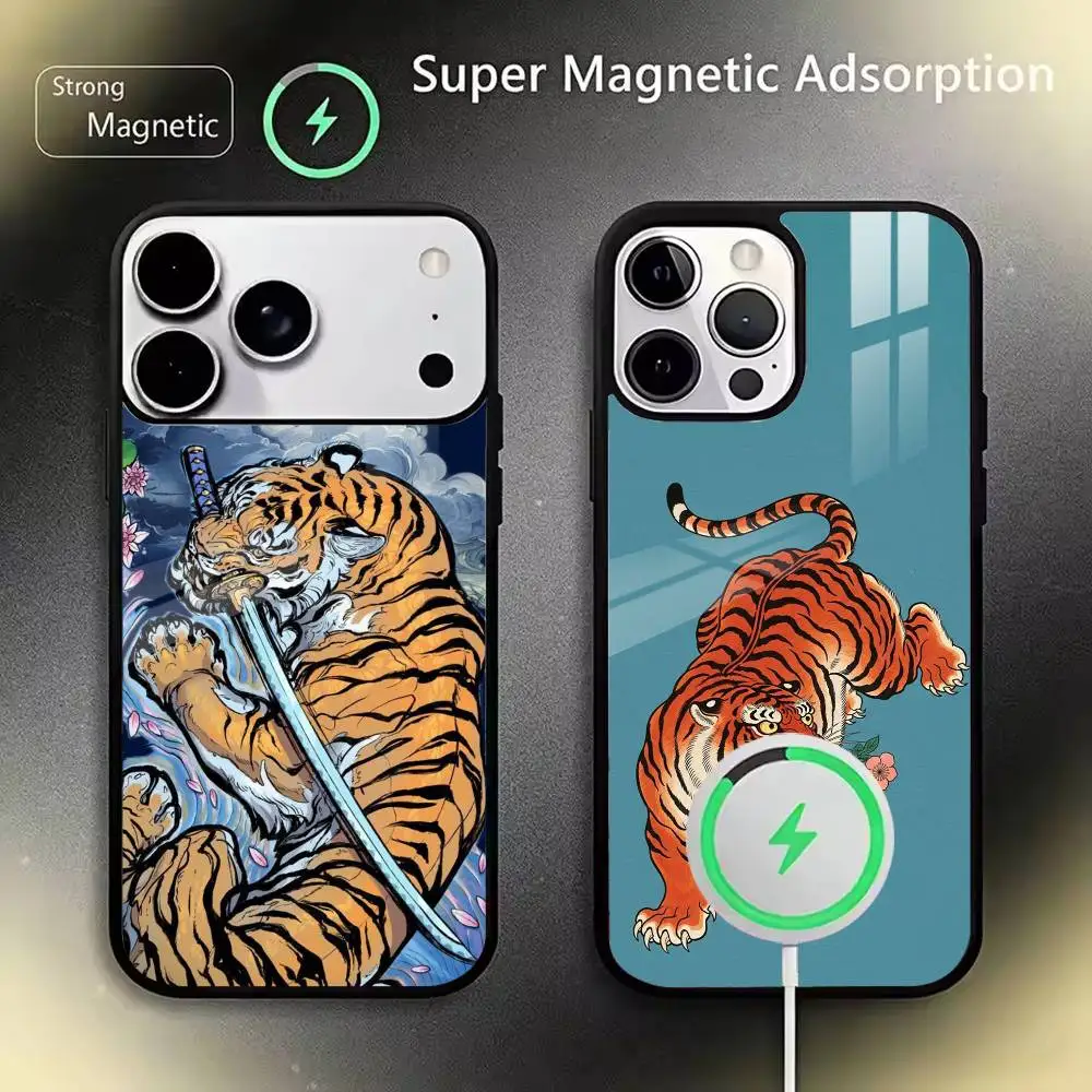 Ukiyo-e Style Tiger Tortoise Print For IPhone17 16 15 14 13 12 11 Plus Pro Max Plus Wireless Charger Phone Case
Ukiyo-e Style Tiger Tortoise Print For IPhone17 16 15 14 13 12 11 Plus Pro Max Plus Wireless Charger Phone Case