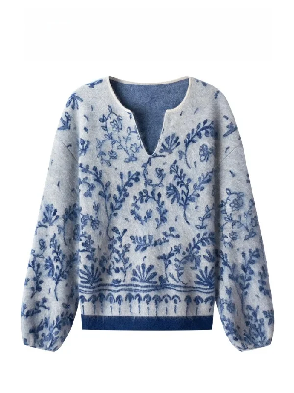 Early Autumn Korean Style Knitted Print V-Neck Top Lightweight Mature Unique Beautiful Short Length Commute Casual Wear
Early Autumn Korean Style Knitted Print V-Neck Top Lightweight Mature Unique Beautiful Short Length Commute Casual Wear