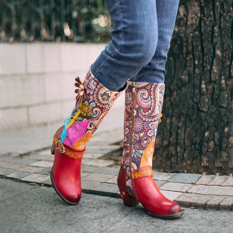 2025 длинные сапоги, женская обувь, зимние ботинки из натуральной кожи с круглым носком, разноцветные сапоги на платформе ручной работы для отдыха и шитья
2025 длинные сапоги, женская обувь, зимние ботинки из натуральной кожи с круглым носком, разноцветные сапоги на платформе ручной работы для отдыха и шитья