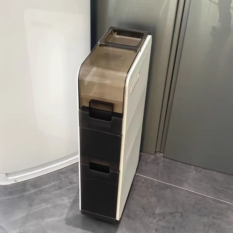 Simple Layered Bathroom Shelf Waterproof Narrow Cabinet Multi-layer Gap Filler Shelf Beside Toilet Multifunction Storage Shelves
Simple Layered Bathroom Shelf Waterproof Narrow Cabinet Multi-layer Gap Filler Shelf Beside Toilet Multifunction Storage Shelves