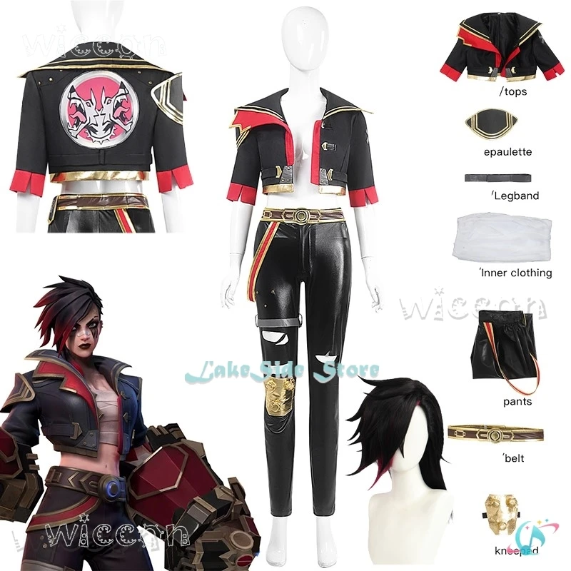 Arcane S2 Boxer Vi Violet Cosplay Tv Lol Cosplay Coat Costume Game RolePlay Women Outfit Halloween Party Jacket Black Suit
Arcane S2 Boxer Vi Violet Cosplay Tv Lol Cosplay Coat Costume Game RolePlay Women Outfit Halloween Party Jacket Black Suit