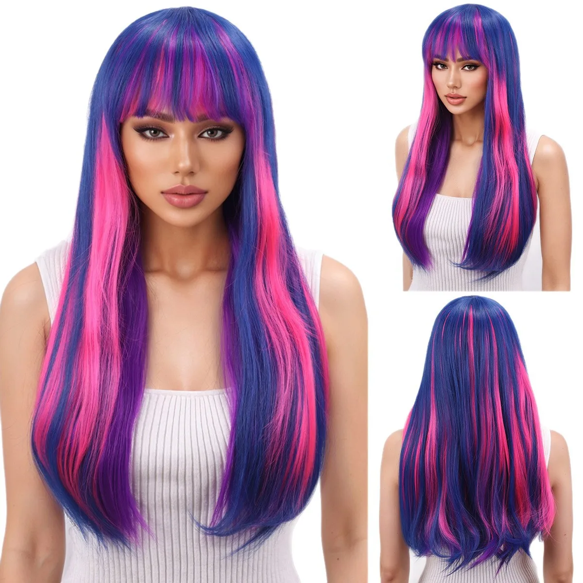 Fashion Women Synthetic Long Wavy Wig Natural Voluminous Face Framing Big Curls Cosplay Costume Pony Style Hairpiece
Fashion Women Synthetic Long Wavy Wig Natural Voluminous Face Framing Big Curls Cosplay Costume Pony Style Hairpiece