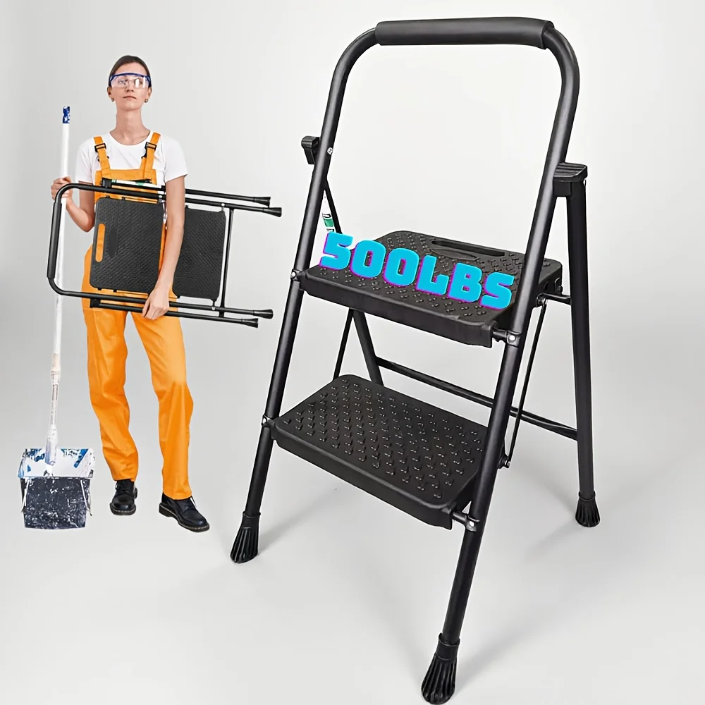 Folding Ladder/step Stool 2/3/4 Step Portable Ladder. Large Non-slip Steps, Storage Rack, Sturdy Steel Portable Folding Ladder, Holiday Gift, Suitable for Kitchen/home/renovation, Easy to Store, Essential Household Tools for The Family
Folding Ladder/step Stool 2/3/4 Step Portable Ladder. Large Non-slip Steps, Storage Rack, Sturdy Steel Portable Folding Ladder, Holiday Gift, Suitable for Kitchen/home/renovation, Easy to Store, Essential Household Tools for The Family