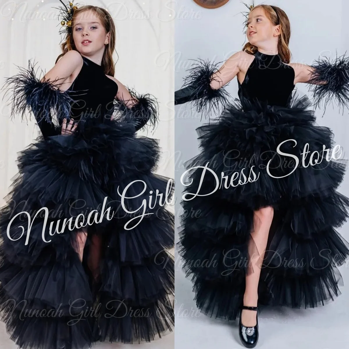 Sleeveles Flower Girl Dresses for Wedding Layered High-Low Length Girl Gown for Photoshoot First Communion Gowns Customized
Sleeveles Flower Girl Dresses for Wedding Layered High-Low Length Girl Gown for Photoshoot First Communion Gowns Customized