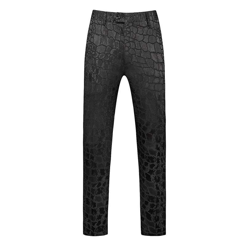 New Men Suit Pants Black / White / Blue High-end Jacquard Fabric Men's Business Social Wedding Party Dress Trousers
New Men Suit Pants Black / White / Blue High-end Jacquard Fabric Men's Business Social Wedding Party Dress Trousers