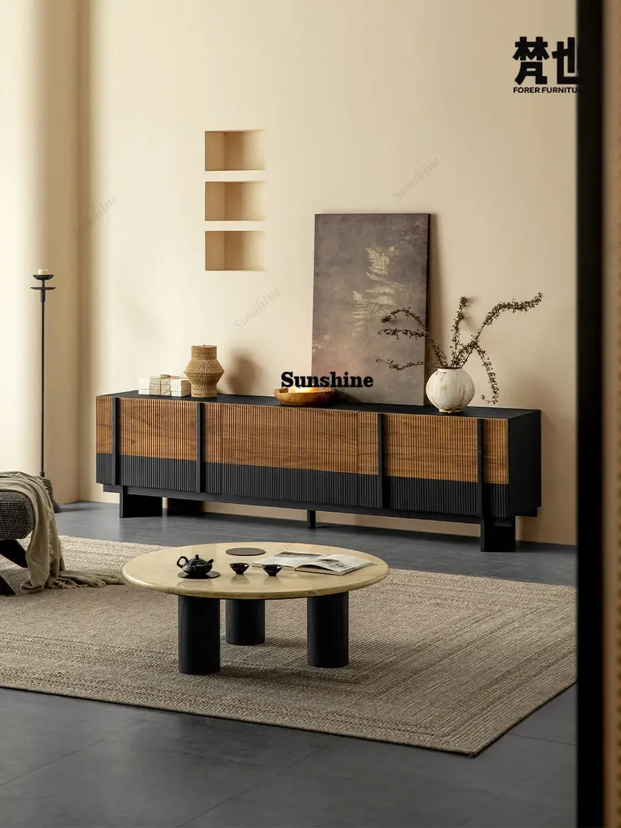 Furniture, TV cabinet, teak living room, home floor against the wall, modern simple storageYY
Furniture, TV cabinet, teak living room, home floor against the wall, modern simple storageYY