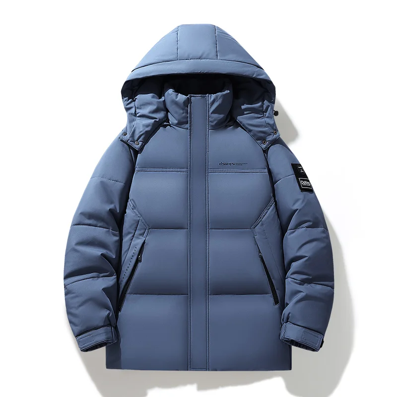 Winter Men's Warm Down Jacket New Solid Color Thickened Multi Pocket Outdoor Camping Coat Parka Men's Cotton-padded Clothes
Winter Men's Warm Down Jacket New Solid Color Thickened Multi Pocket Outdoor Camping Coat Parka Men's Cotton-padded Clothes