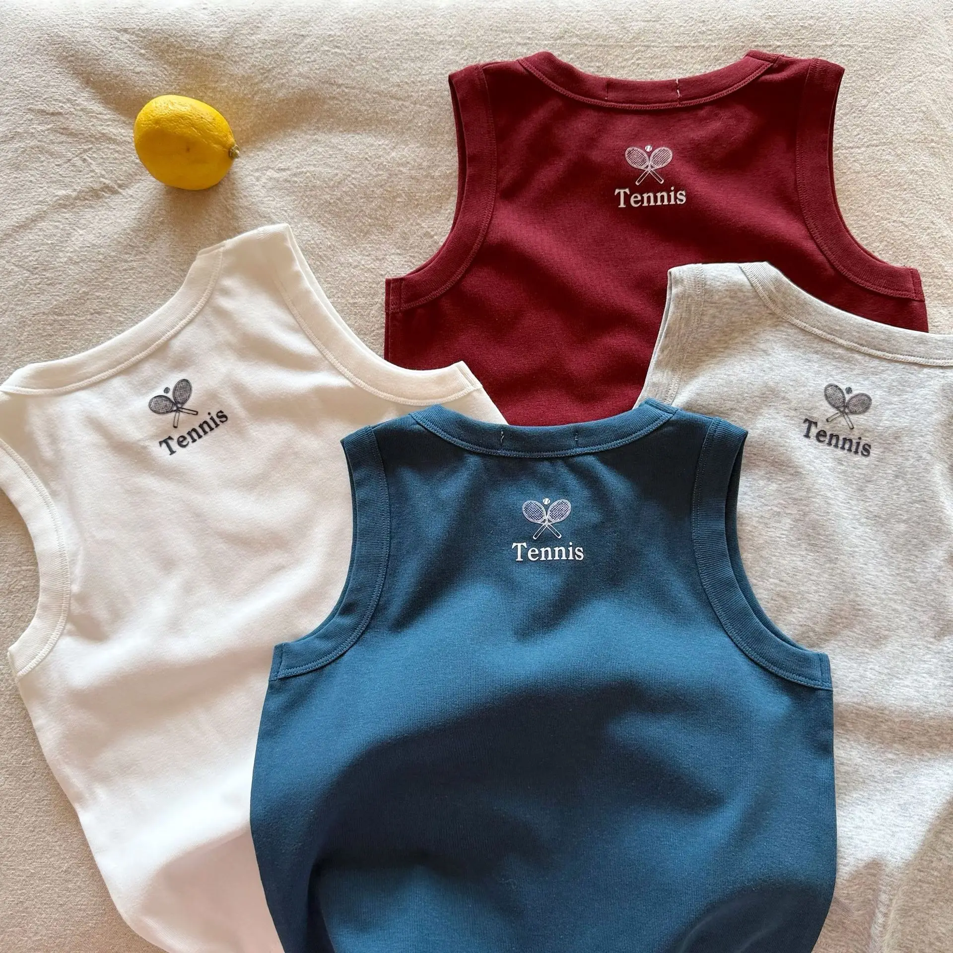 2026 Summer New Children Casual T Shirts Boys Girls Sleeveless Vest Baby Thin Cotton Versatile Tops Kids Toddler Clothes
2026 Summer New Children Casual T Shirts Boys Girls Sleeveless Vest Baby Thin Cotton Versatile Tops Kids Toddler Clothes