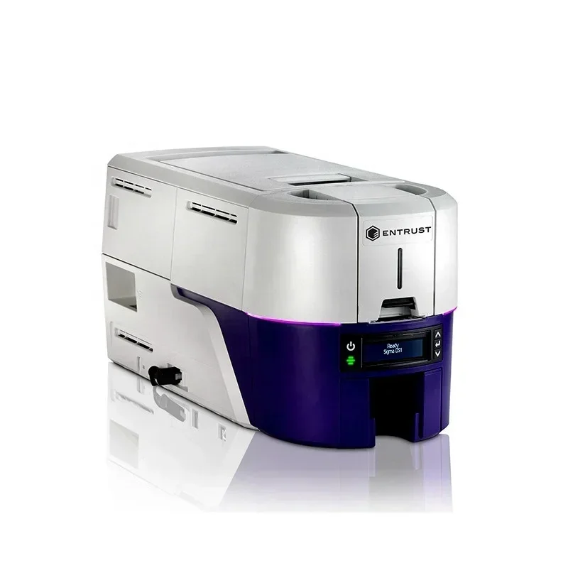 New High Definition Datacard Entrust Sigma DS1 Card Printer Machine Direct Single and Dual Plastic ID Card Printer
New High Definition Datacard Entrust Sigma DS1 Card Printer Machine Direct Single and Dual Plastic ID Card Printer