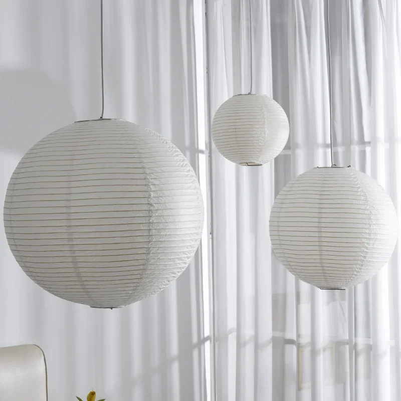 Designer Akari Noguchi Yong Pendant Lights Vintage Rice Paper Decorative Hanging Light Fixture Home Decor Luminaire Suspendu
Designer Akari Noguchi Yong Pendant Lights Vintage Rice Paper Decorative Hanging Light Fixture Home Decor Luminaire Suspendu