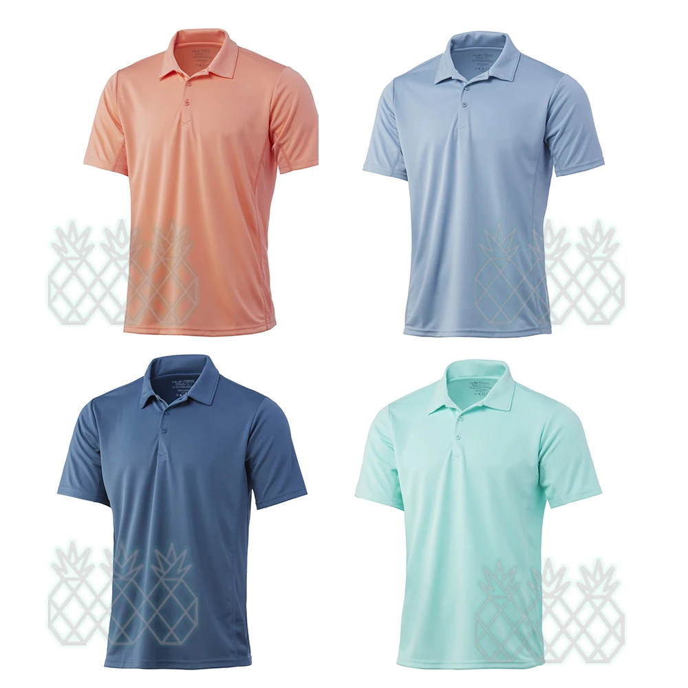 HUK Fishing Shirts Summer Men Tee Polo T-Shirt Thin Anti-Sweat Outdoor Sport Fishing Wear Breathable Quick Dry Fishing Clothes
HUK Fishing Shirts Summer Men Tee Polo T-Shirt Thin Anti-Sweat Outdoor Sport Fishing Wear Breathable Quick Dry Fishing Clothes