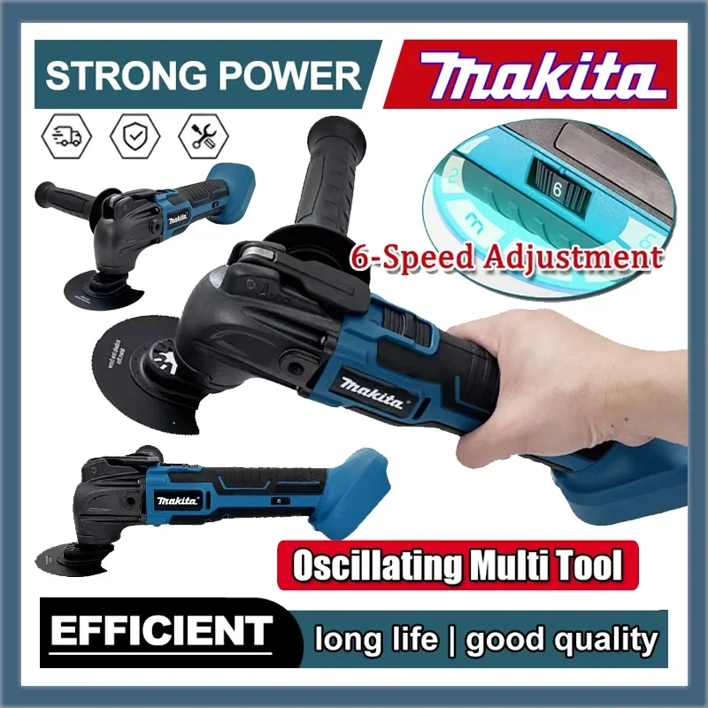 Makita Woodworking Power Tool 600W Oscillating Multi Function Tool 20000OPM Electric Saw Trimmer Cutting for 21V 18V Battery
Makita Woodworking Power Tool 600W Oscillating Multi Function Tool 20000OPM Electric Saw Trimmer Cutting for 21V 18V Battery