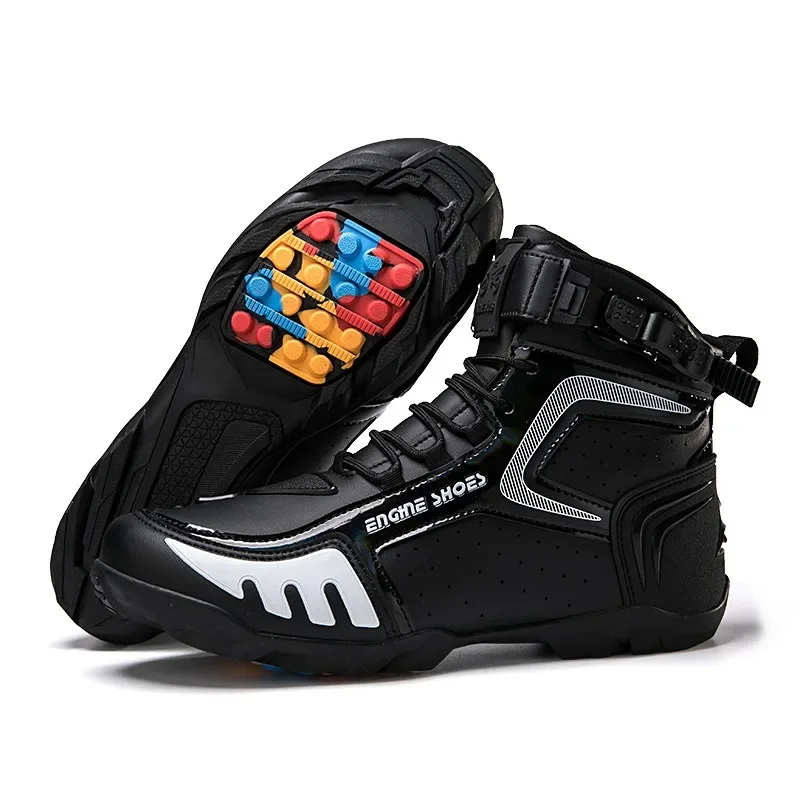 Boots for Motorcyclist Man Breathable, Wear-resistant and Non-slip Four Seasons Off-road Bike Boots Waterproof Motorcycle Shoes
Boots for Motorcyclist Man Breathable, Wear-resistant and Non-slip Four Seasons Off-road Bike Boots Waterproof Motorcycle Shoes