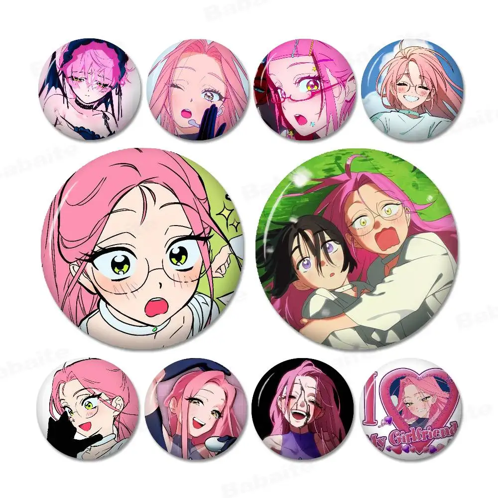 Cute Anime Girl Mizi 58mm Handmade Brooch Cartoon Cosplay Badge on Backpack Jewelry Accessories Gifts
Cute Anime Girl Mizi 58mm Handmade Brooch Cartoon Cosplay Badge on Backpack Jewelry Accessories Gifts