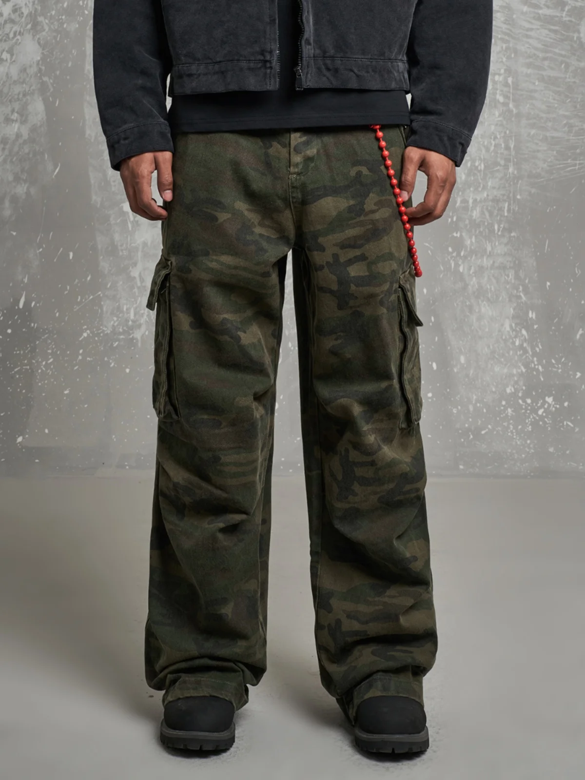 MT99 American Sle Multi-ket Military een Casual Cargo Pants Heavy-Waed Loose Straight Leg Faionable Workwear
MT99 American Sle Multi-ket Military een Casual Cargo Pants Heavy-Waed Loose Straight Leg Faionable Workwear