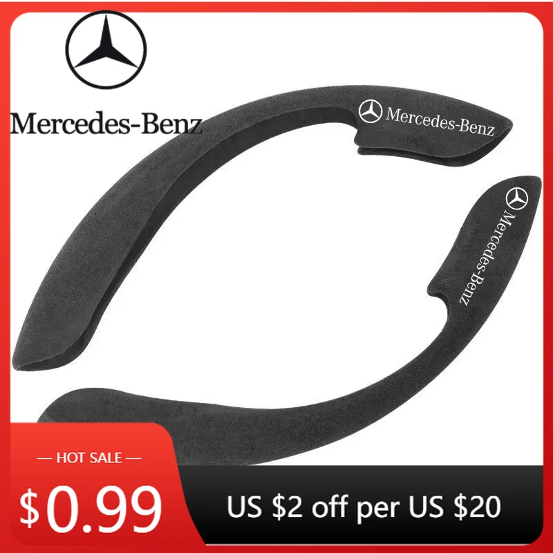 Car Sticker Suede Car Steering Wheel Covers Breathable Anti Slip For Mercedes Benz W212 W213 W205 W177 W247 W176 CLS CLA CLK CLG
Car Sticker Suede Car Steering Wheel Covers Breathable Anti Slip For Mercedes Benz W212 W213 W205 W177 W247 W176 CLS CLA CLK CLG