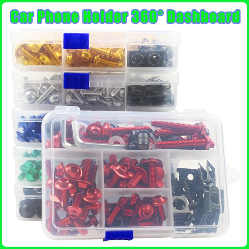 177PCS For Honda Yamaha Motorcycle Windshield Screw Set Fairing Bolts Kit Cnc Screws Nut Motorcycle Modification Accessories
177PCS For Honda Yamaha Motorcycle Windshield Screw Set Fairing Bolts Kit Cnc Screws Nut Motorcycle Modification Accessories