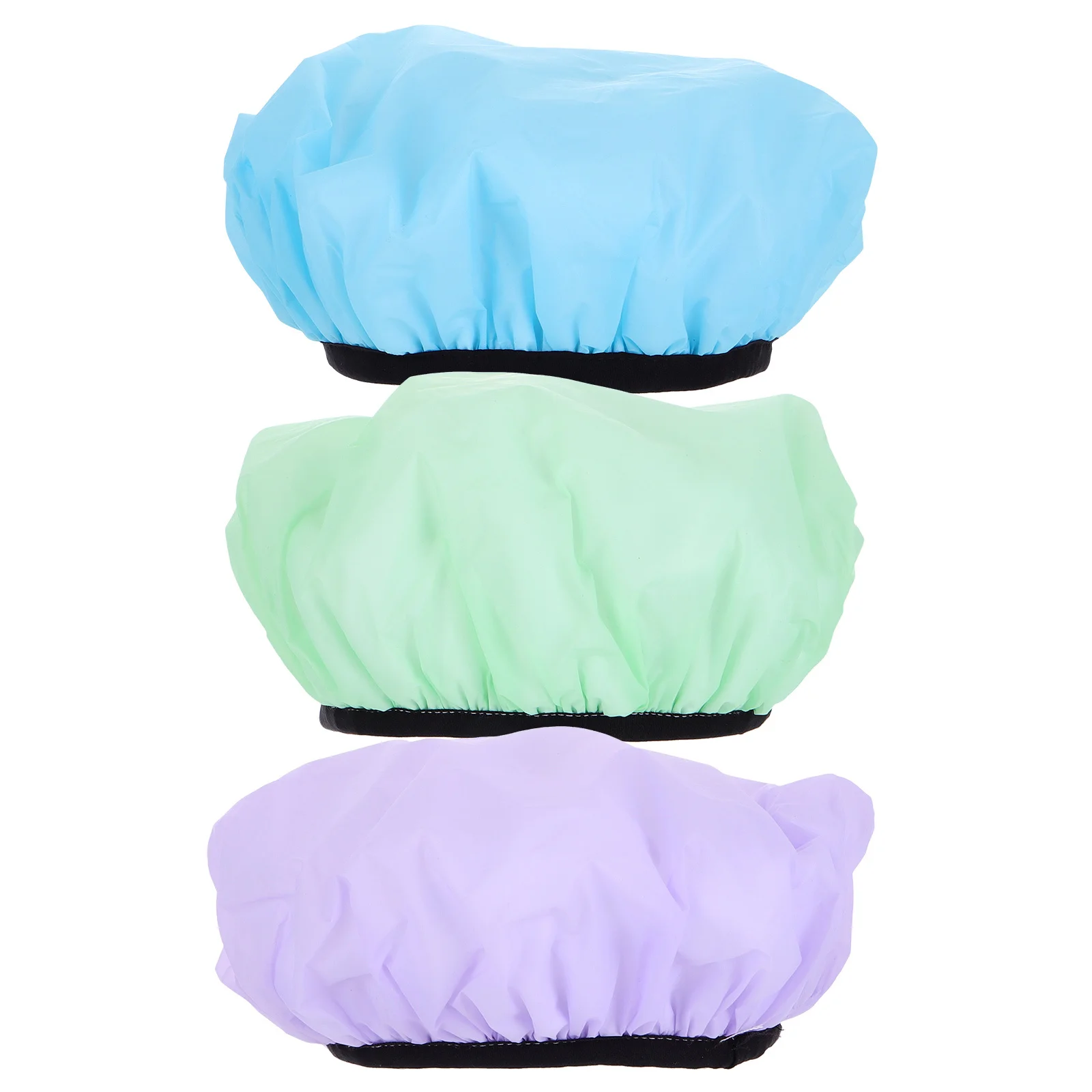 3pcs Reusable Shower Cap Dual Layer Waterproof Microfiber Bath Bonnet Elastic Band Hair Cover For Long Thick Hair Braids
3pcs Reusable Shower Cap Dual Layer Waterproof Microfiber Bath Bonnet Elastic Band Hair Cover For Long Thick Hair Braids