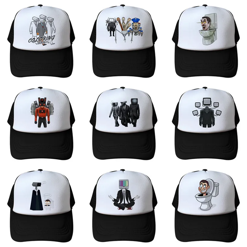 Titan Speakerman skibidi Toilet Children's Baseball Cap Anime Boy Hat 48-54CM Adjustable Kids Cotton Sun Hat Outdoor Visor Hats
Titan Speakerman skibidi Toilet Children's Baseball Cap Anime Boy Hat 48-54CM Adjustable Kids Cotton Sun Hat Outdoor Visor Hats