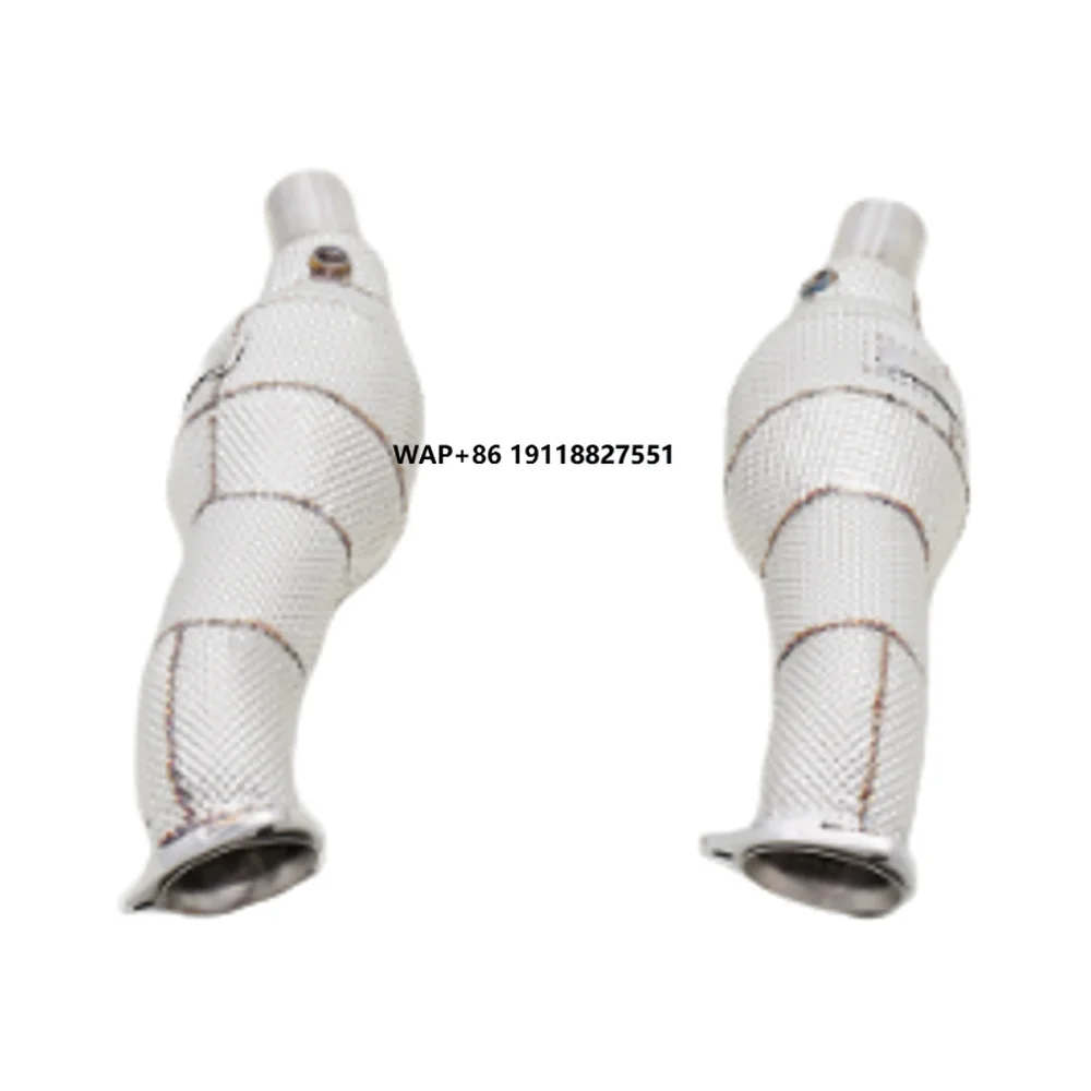Ferrar-i F430 Full SS304 Stainless Steel Catalytic Downpipe With Heat Shield
Ferrar-i F430 Full SS304 Stainless Steel Catalytic Downpipe With Heat Shield